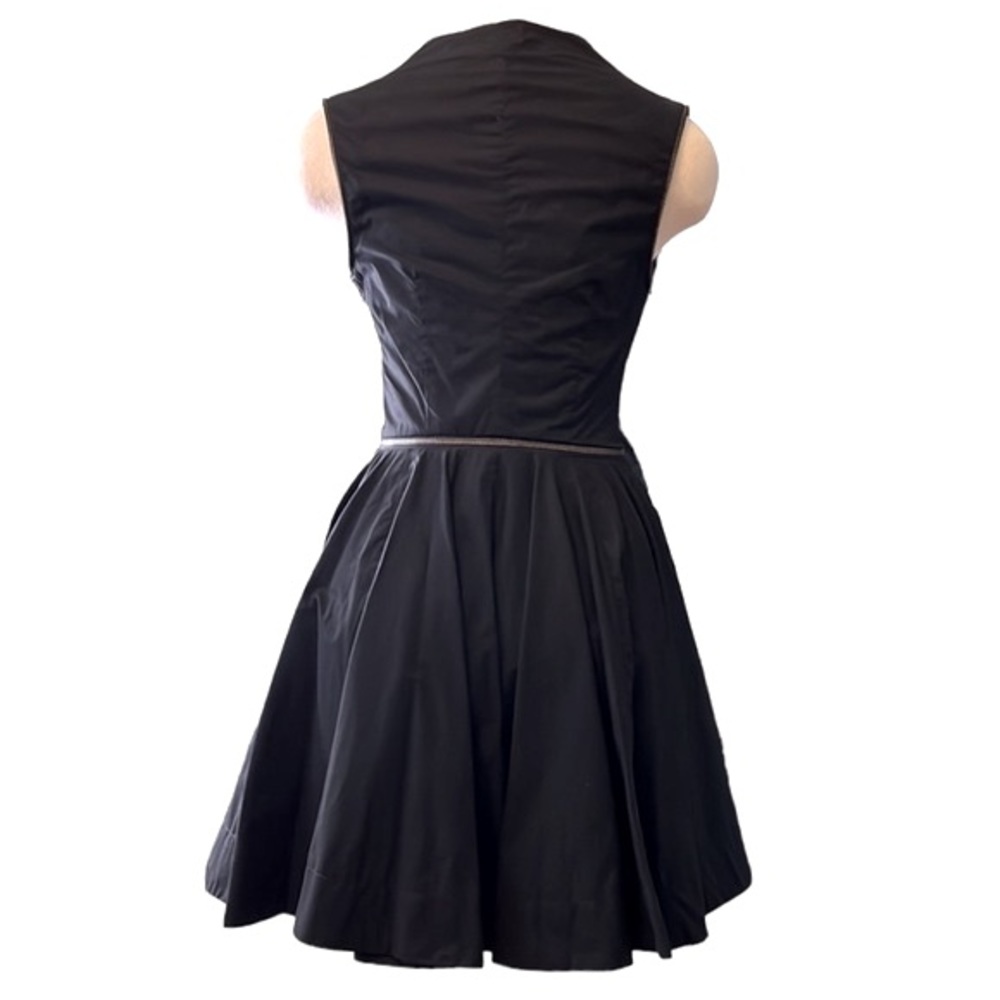 All Saints Spitalfields ‘Caden' Zipper Pleated Midi Dress, size 4 - Picture 5 of 15